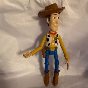Sheriff Woody Cowboy Action Figure with Blue Pants and Brown Hat
